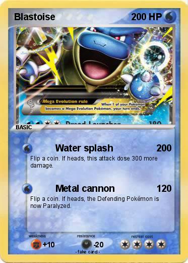 Pokemon Blastoise