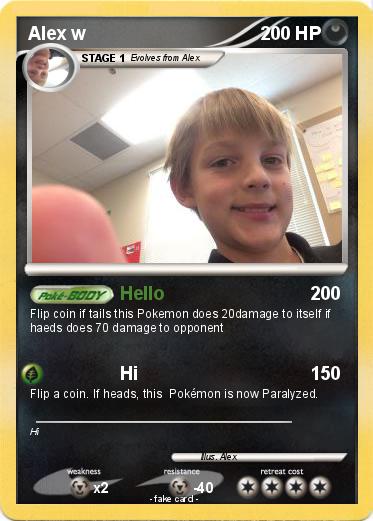 Pokemon Alex w
