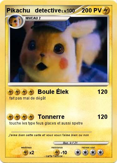 Pokemon Pikachu   detective