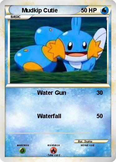 Pokemon Mudkip Cutie