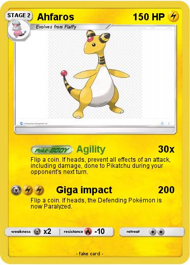 Pokemon Ahfaros