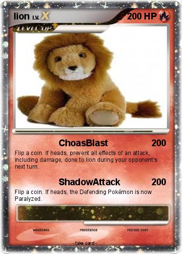 Pokemon lion