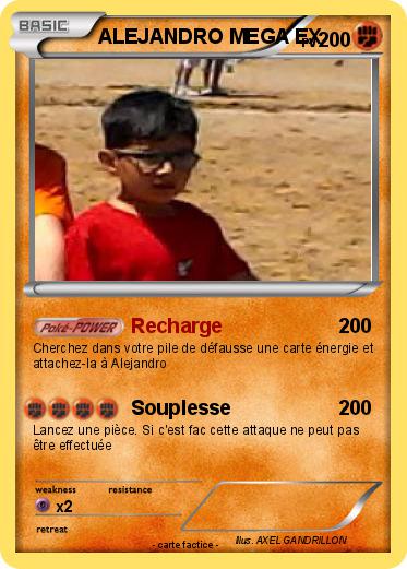 Pokemon ALEJANDRO MEGA EX