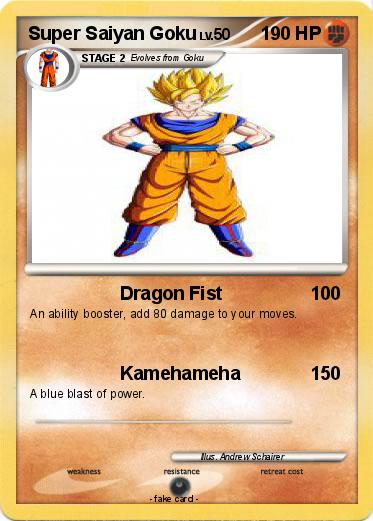 Pokemon Super Saiyan Goku