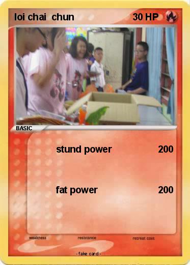 Pokemon loi chai  chun