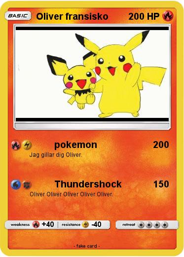 Pokemon Oliver fransisko