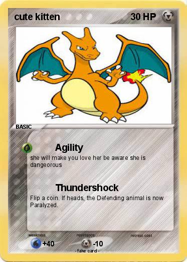 Pokemon cute kitten
