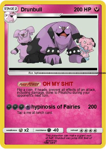 Pokemon Drunbull