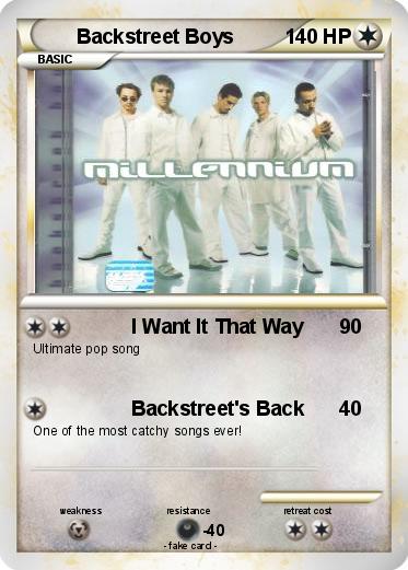 Pokemon Backstreet Boys