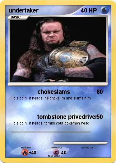 Pokemon undertaker