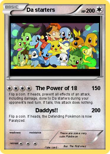 Pokemon Da starters