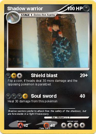 Pokemon Shadow warrior