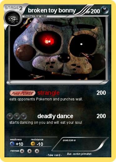 Pokemon broken toy bonny