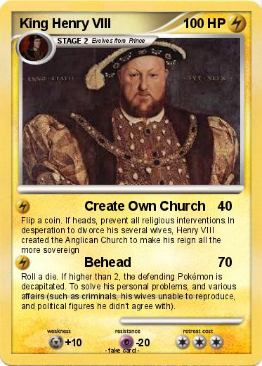 Pokemon King Henry VIII