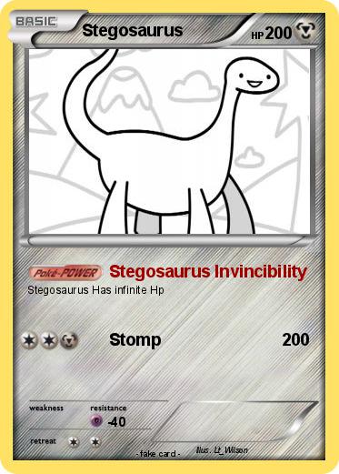 Pokemon Stegosaurus