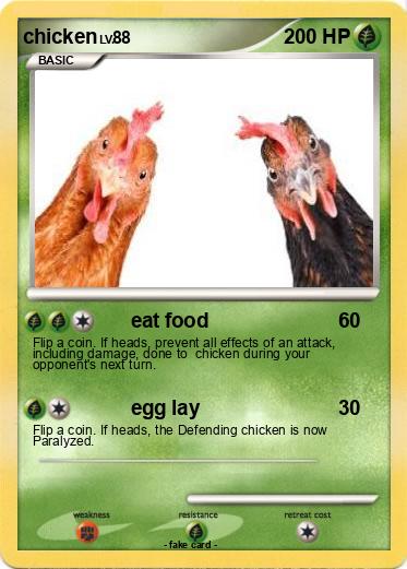 Pokemon chicken