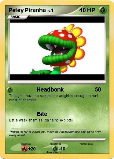 Pokemon Petey Piranha