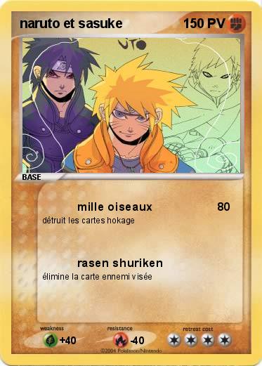 Pokemon naruto et sasuke