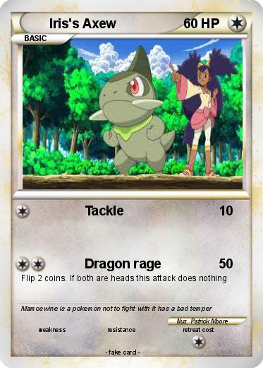 Pokemon Iris's Axew