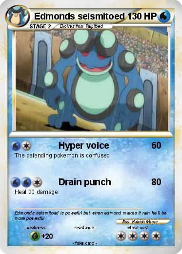 Pokemon Edmonds seismitoed