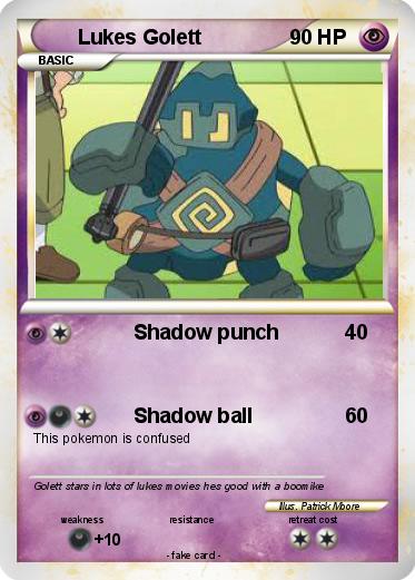 Pokemon Lukes Golett