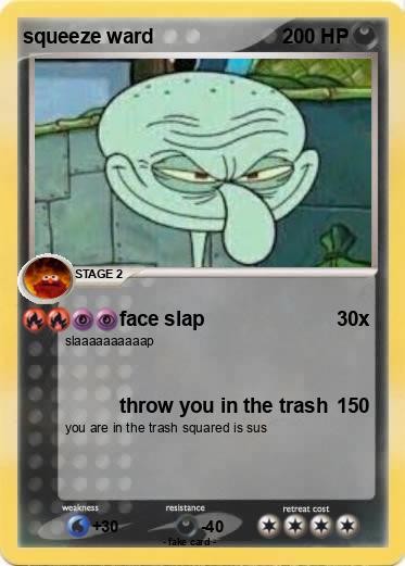 Pokemon squeeze ward