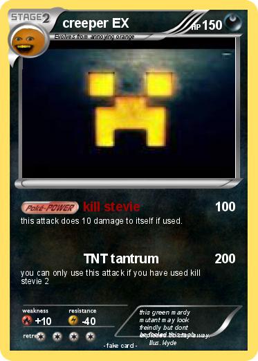 Pokemon creeper EX