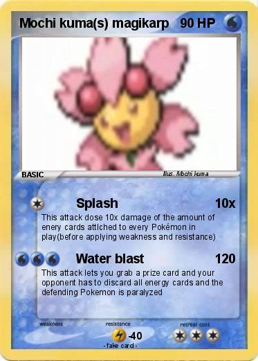 Pokemon Mochi kuma(s) magikarp