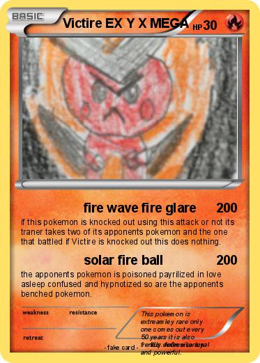 Pokemon Victire EX Y X MEGA