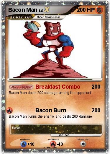 Pokemon Bacon Man