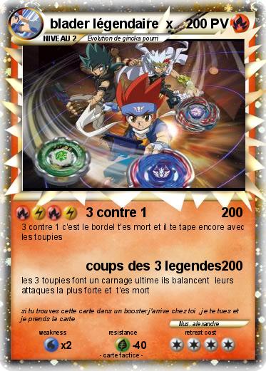 Pokemon blader légendaire  x