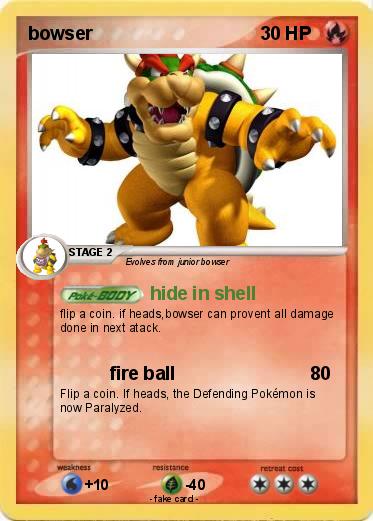 Pokemon bowser