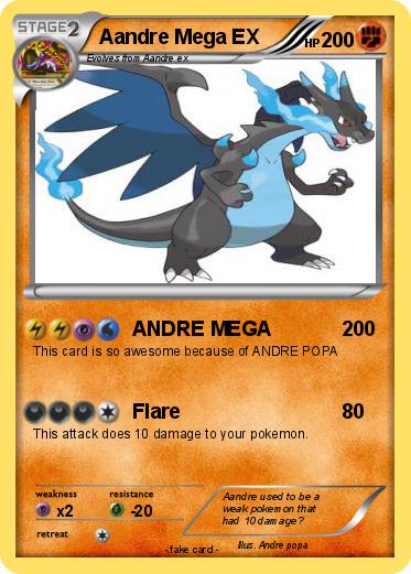 Pokemon Aandre Mega EX