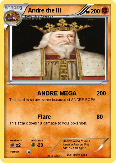 Pokemon Andre the III