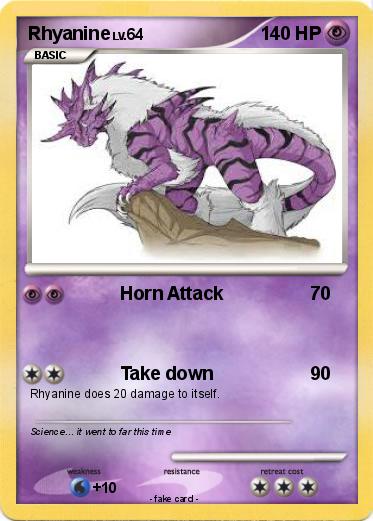 Pokemon Rhyanine
