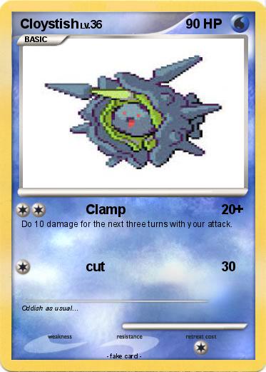 Pokemon Cloystish