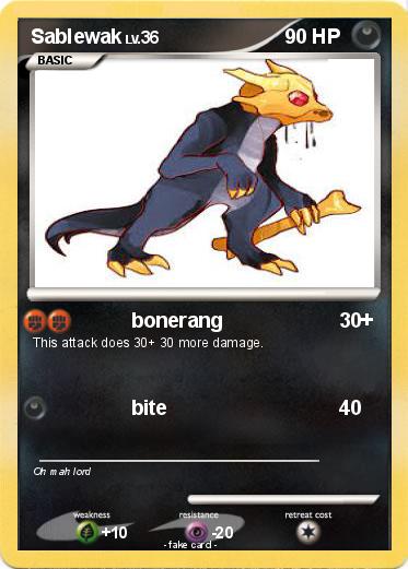 Pokemon Sablewak