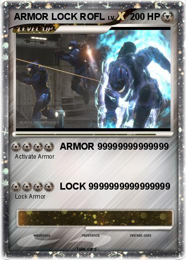Pokemon ARMOR LOCK ROFL