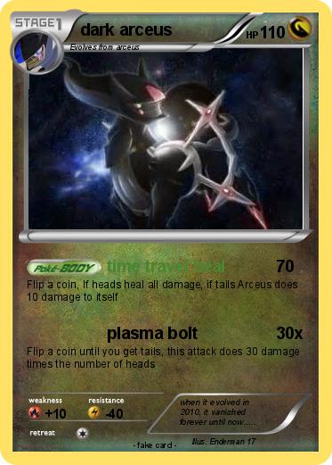 Pokemon dark arceus
