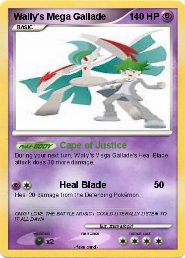 Pokemon Wally's Mega Gallade
