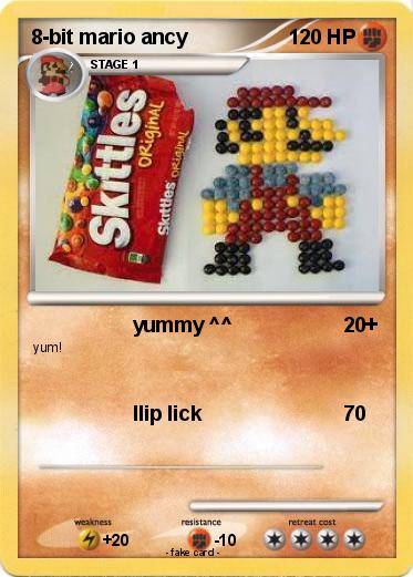 Pokemon 8-bit mario ancy