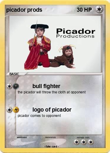 Pokemon picador prods