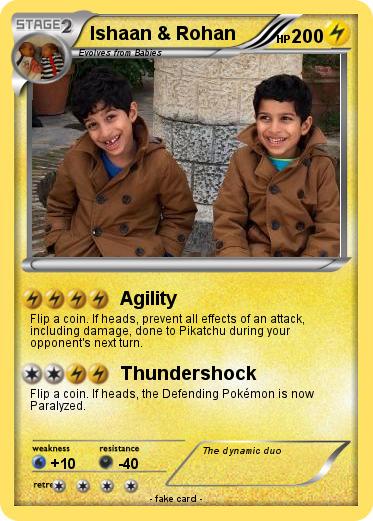 Pokemon Ishaan & Rohan