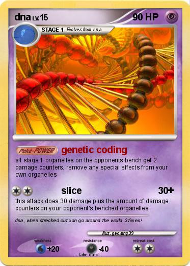 Pokemon dna