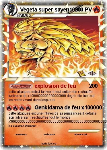 Pokemon Vegeta super sayen1000