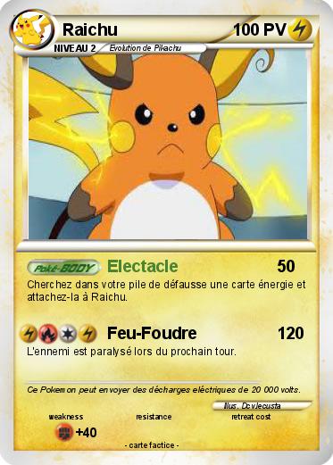 Pokemon Raichu