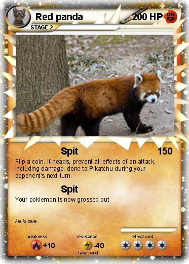 Pokemon Red panda