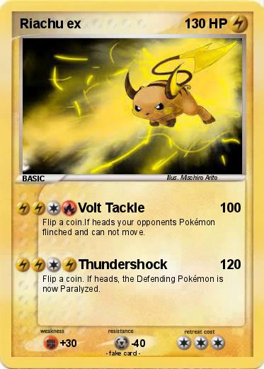 Pokemon Riachu ex