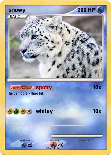 Pokemon snowy
