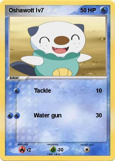 Pokemon Oshawott lv7